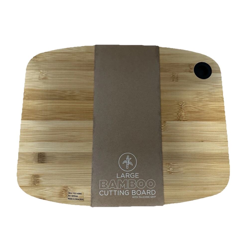 The Bear TV Show Bamboo Cutting Board Large with Silicone Grip FX Hulu